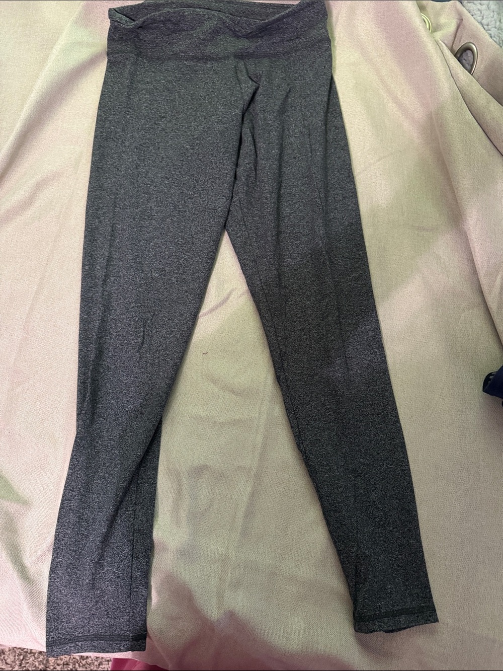Women's High-Waist Charcoal Leggings